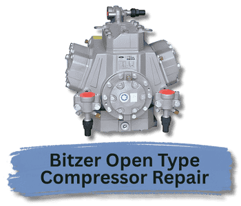 Bitzer Open Type Compressor Repair