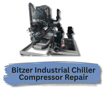 Bitzer Industrial Chiller Compressor Repair